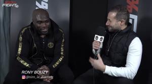 Interview post 100%Fight 45 Rony Bouzy: « Je peux soulever des montagnes »