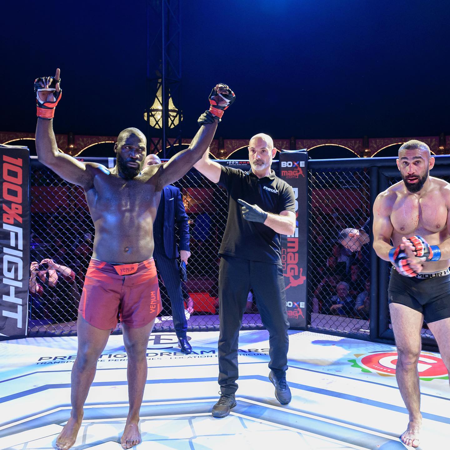 Yann Kouadja s'impose une nouvelle fois et par KO